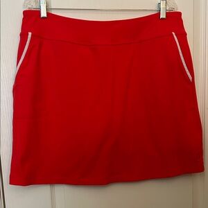 FootJoy Red Mini Skirt